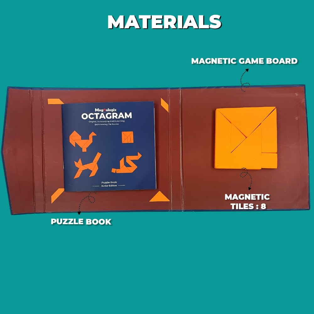 Magnetic Puzzle Game for Kids 7-10 Years Logic Puzzles - Image 3