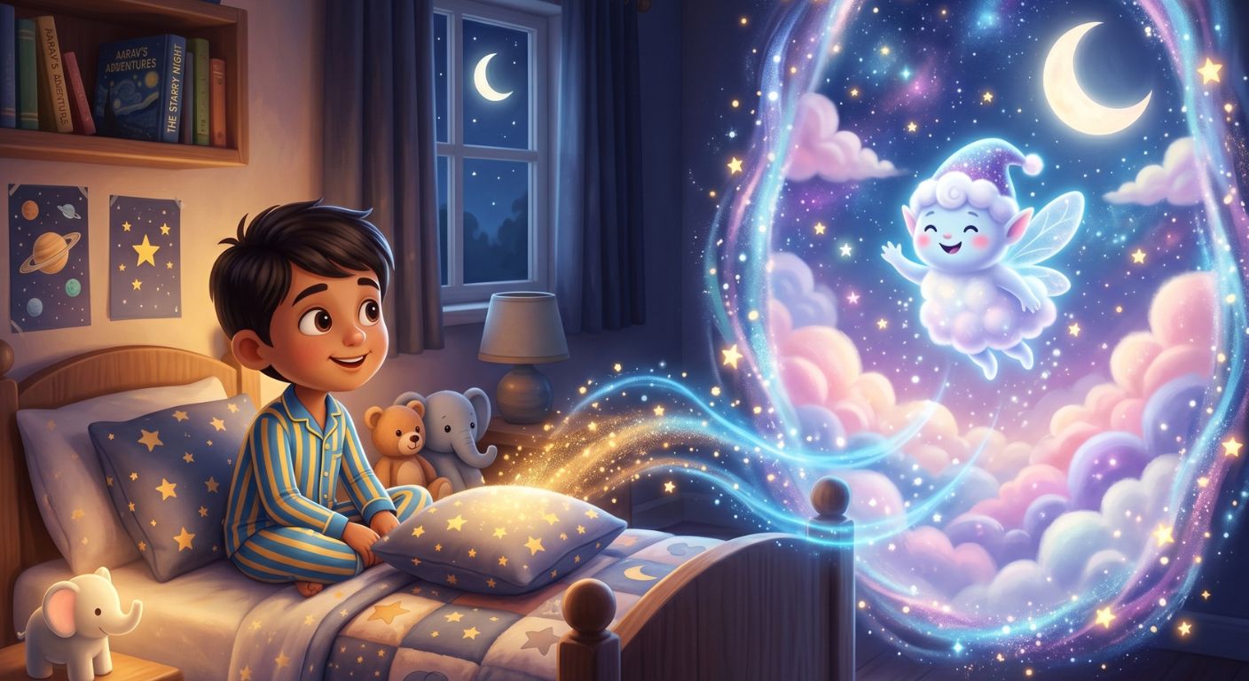 आरव और जादुई तकिया: बच्चों के लिए एक प्यारी Bedtime Story