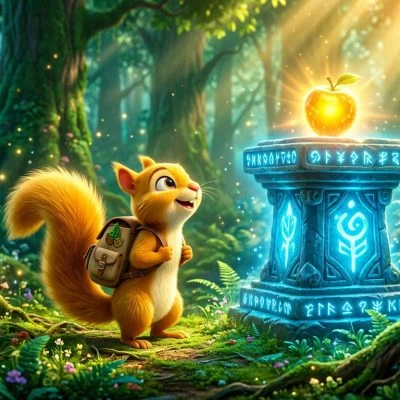 Squirrel_wearing_backpack_magical