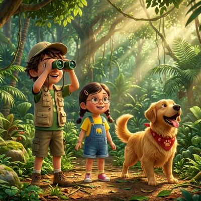 Aryan_Zoya_Sheru_in_jungle